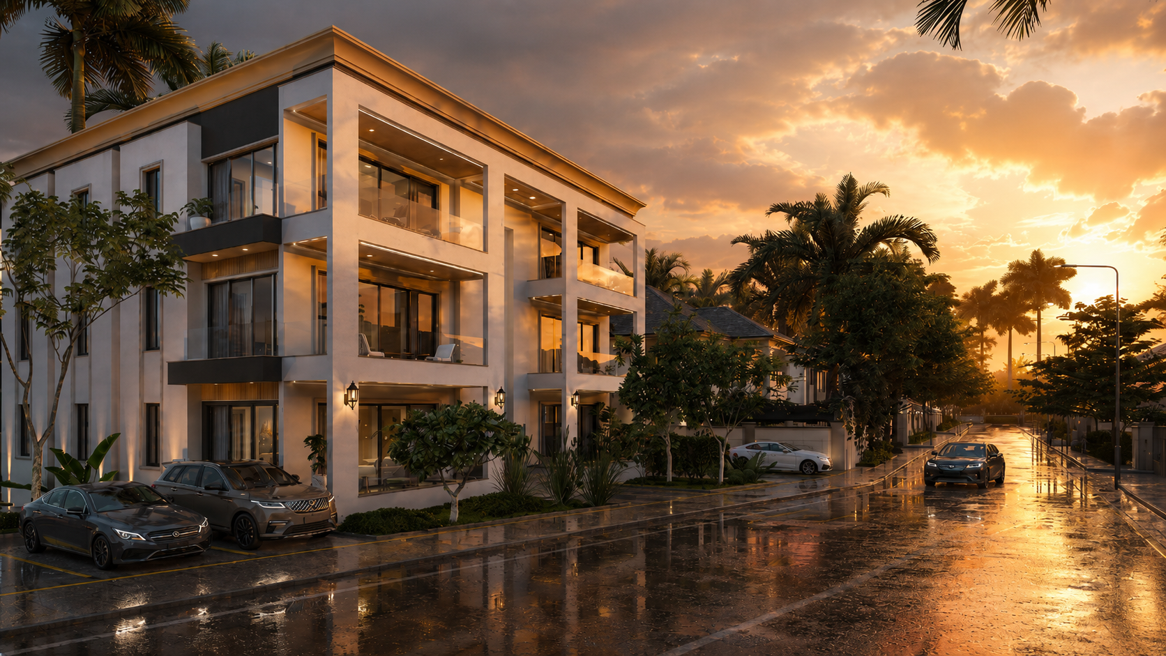Block B apartment residence