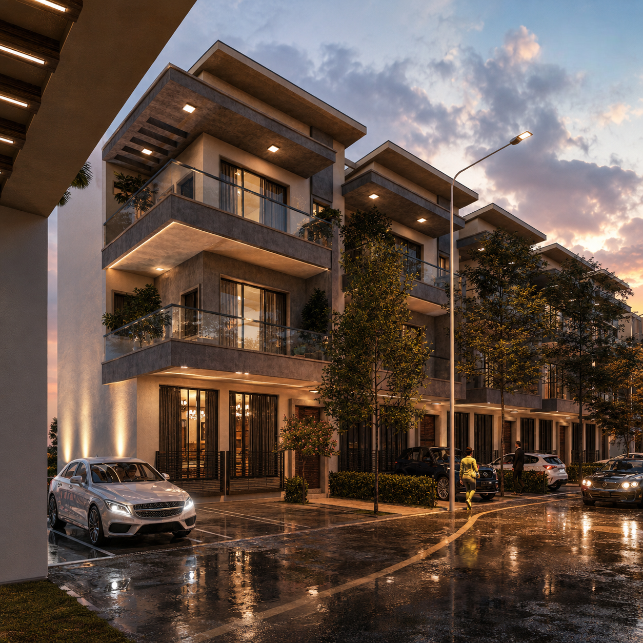 Premium triplex residence